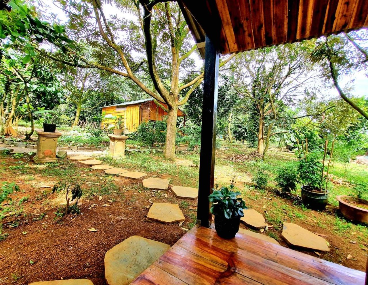 Homestay Vuon Trai Cay Nhiet Doi Vo Uu Garden Bảo Lộc Extérieur photo