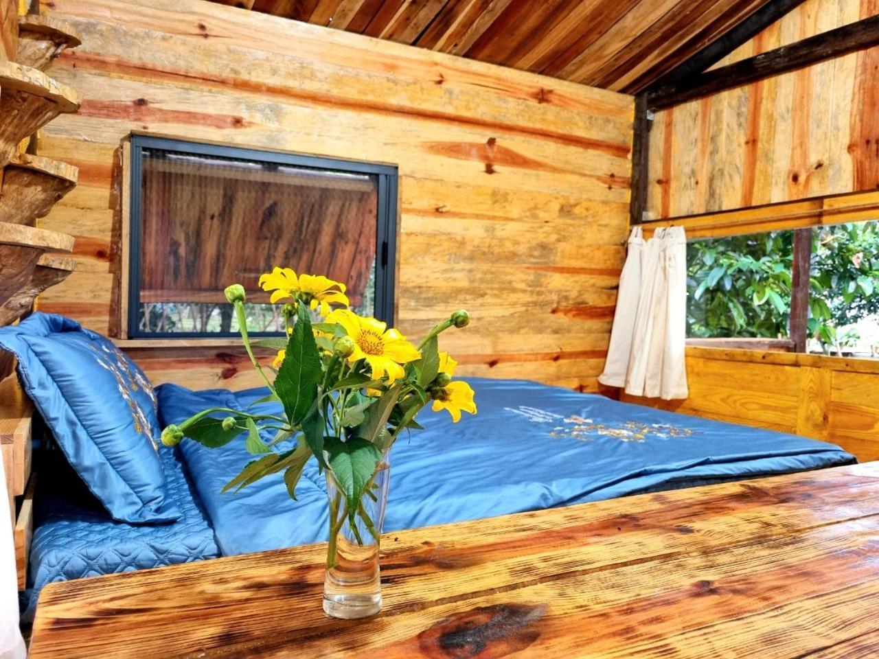 Homestay Vuon Trai Cay Nhiet Doi Vo Uu Garden Bảo Lộc Extérieur photo