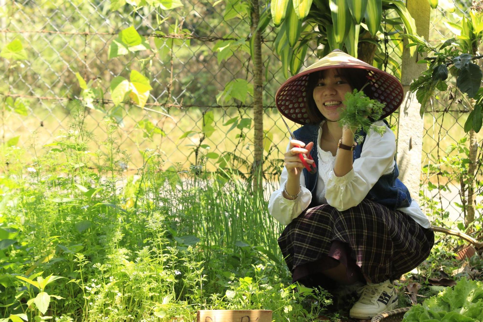 Homestay Vuon Trai Cay Nhiet Doi Vo Uu Garden Bảo Lộc Extérieur photo